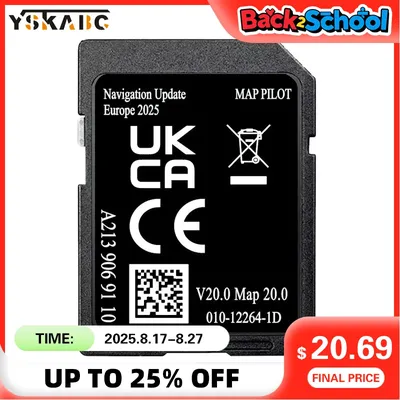 Cost Factroy OEM A213 GPS Navigation for Mercedes GLC C E V X-class Garmin SD Card Europe Maps Polit V20 Free Delivey