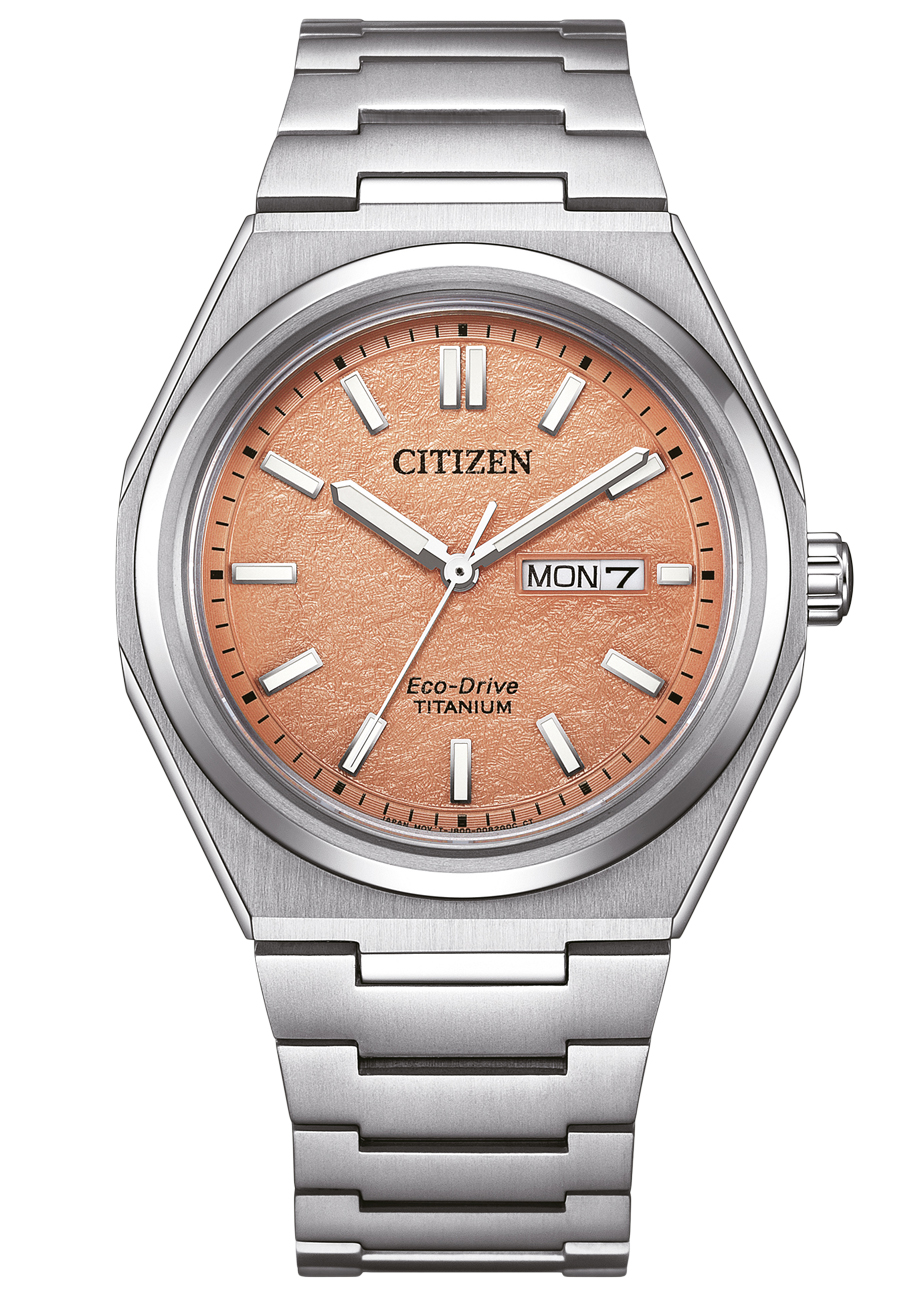 Citizen Herren Silber Uhr AW0130-85Z Image