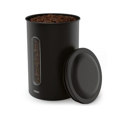 Hama Kaffeedose für 1,3 kg Bohnen oder 1,5 kg Pulver schwarz, 15x24.5x15 cm Image