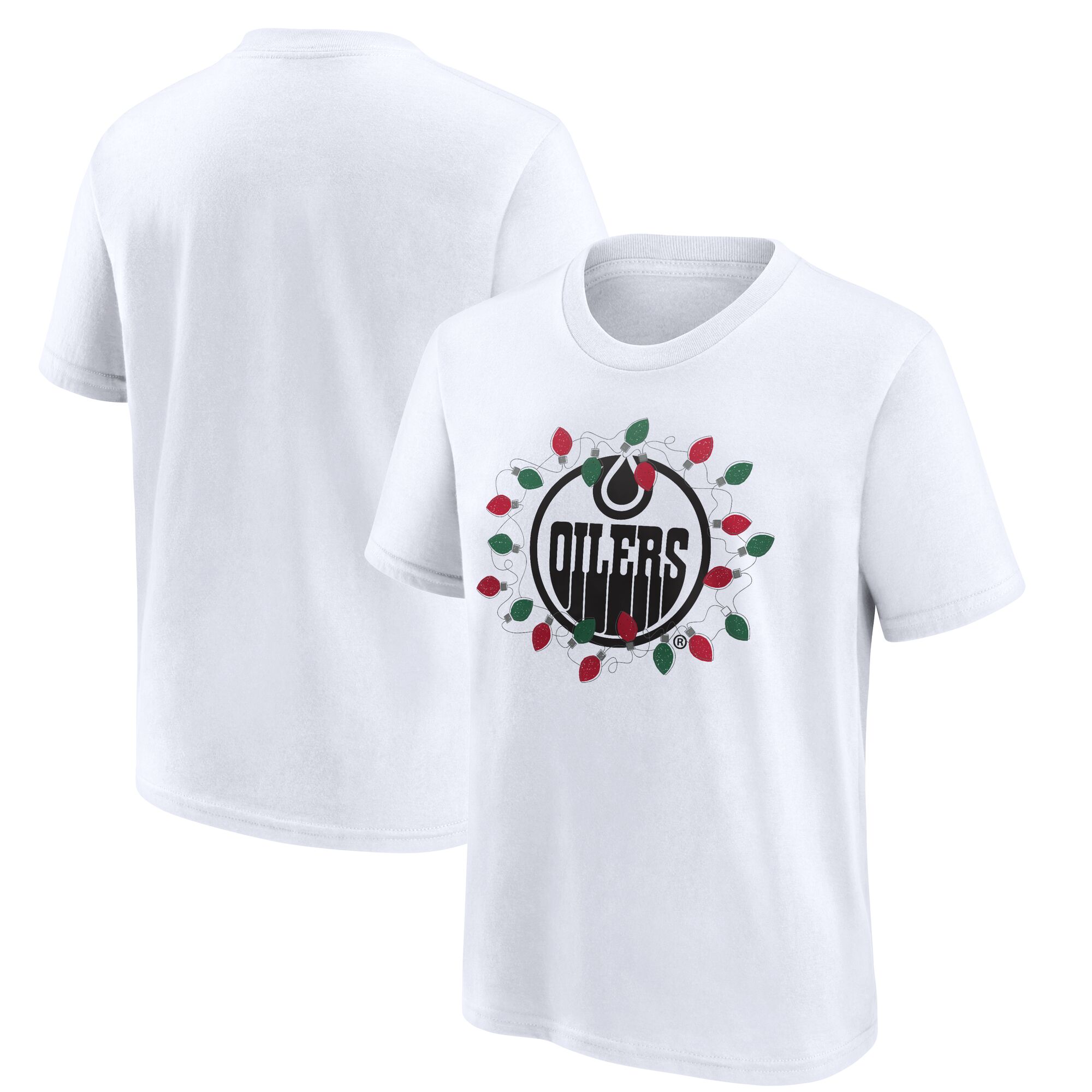 Edmonton Oilers Weihnachts-T-Shirt – Jugendliche Image