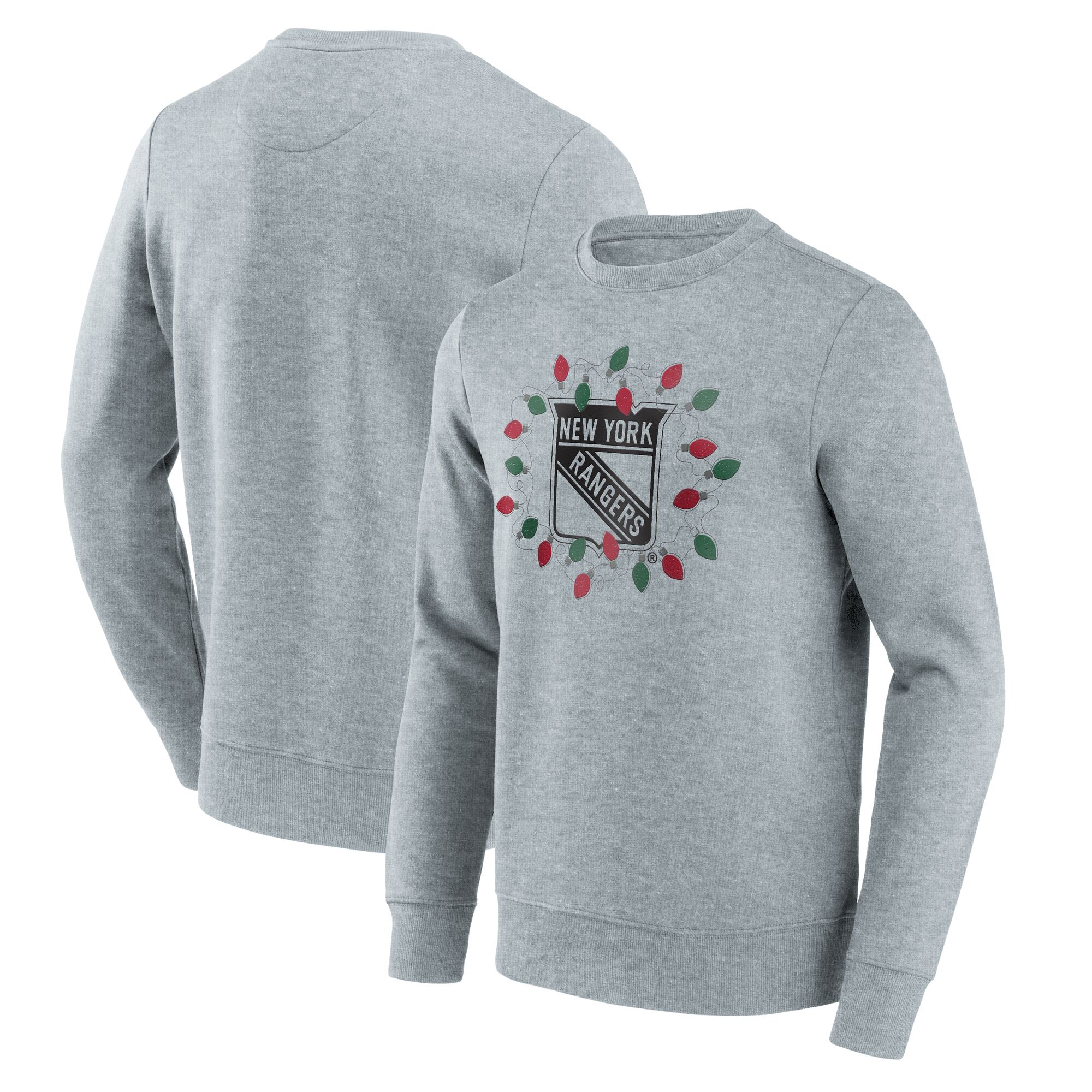 New York Rangers Weihnachts-Sweatshirt mit Rundhalsausschnitt – Jugendliche Image