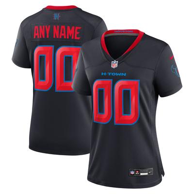 Houston Texans Nike Game Sekundär Ausweichtrikot - Personalisiert - Damen Image