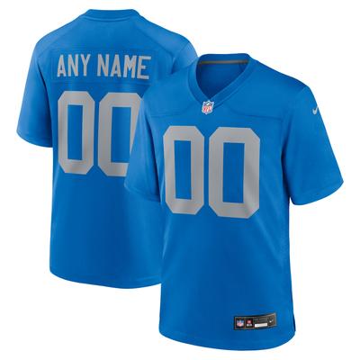 Detroit Lions Nike Game Throwback Ausweichtrikot - Personalisiert - Herren Image