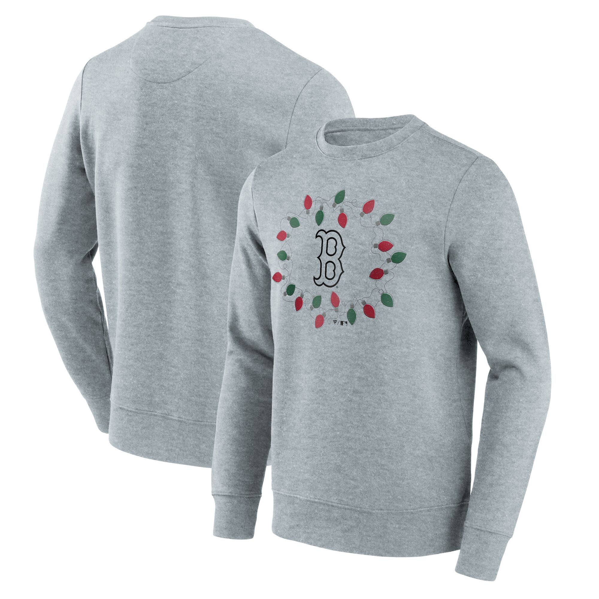 Weihnachts-Sweatshirt mit Rundhalsausschnitt der Boston Red Sox – Herren Image