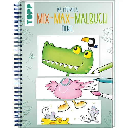 Buch Mix-Max-Malbuch – Tiere