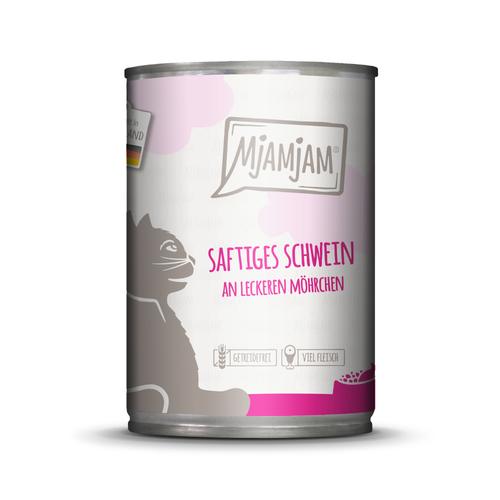 6x400g MjAMjAM Mahlzeiten Schwein Katzenfutter nass