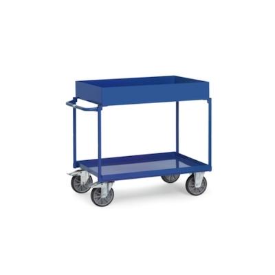 Fetra Tischwagen, Tragl. 400kg, Griff Wannenboden, Ladefl. LxB 850x500mm, Blechwannen Image