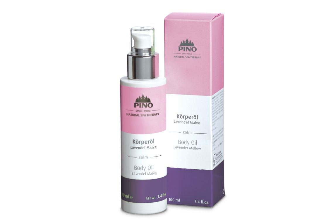 Pino Olio Corpo Lavanda Malva 100% Naturale 100 ml