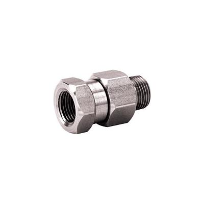 JE Adams High Pressure Stainless Steel Swivels - 3/8 MPT x 3/8 FPT #7044