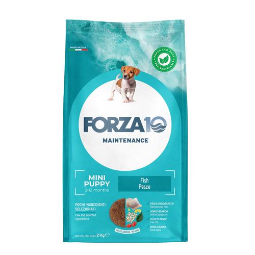 2kg Forza 10 Mini Puppy mit Fisch Hundefutter trocken