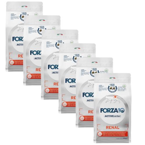 6x 400g Active Vet Diet Renal Fisch Forza10 Katzenfutter Trocken