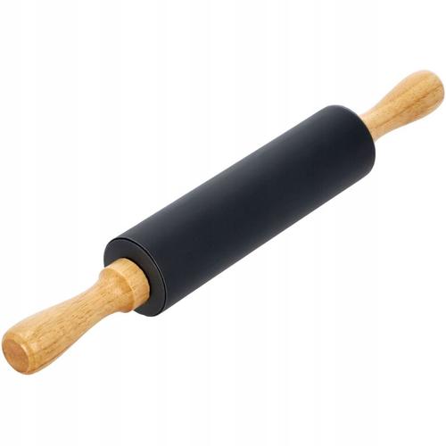 Kadax - Silikon Teigrolle mit Antihaftschicht, Rolle mit angepasstem Griff, Teigroller, Rolling Pin