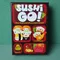 1 scatola di carte da gioco da tavolo per riunioni di famiglia Sushi Go, gioco di carte divertente Gioco di carte interattivo per feste Piccolo regalo creativo Accessorio per le vacanze