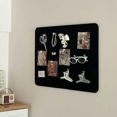 Verdickter Filz-Foto-Wand-Anzeigetafel-Aufkleber, nicht perforiert, weiche Holztapete, Hintergrund, Image