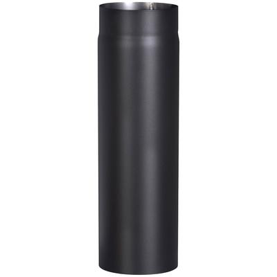 Ofenrohr FIREFIX, schwarz, B:16,4cm H:50cm L:16,4cm, Stahlblech, Rohre, 500 mm lang Image