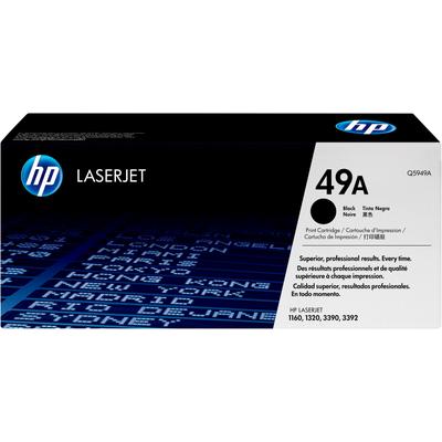 HP Tonerpatrone "49" Tonerpatronen schwarz (schwarz 1)