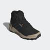 Wanderschuh ADIDAS TERREX "AX4 MID BETA COLD.RDY", Gr. 46, schwarz (core schwarz, carbon, semi impact orange), Synthetik, Textil, sportlich, Schuhe, wärmend