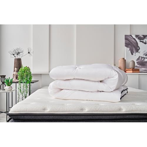 Microfaserbettdecke YATAS BEDDING ""Dacron Microfiber"" Bettdecken Gr. B/L: 155cm x 220cm, normal, weiß