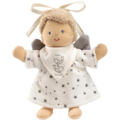 Greifspielzeug STERNTALER "Anhänger Sternzeichen Fische", bunt, Greifspielzeug, KinderB:13cm H:17cm, Flauschstoff, Nicki, Baumwolle, Polyester, B:13cm H:17cm