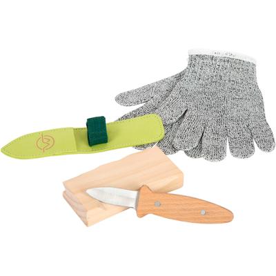 Kreativset SMALL FOOT "Schnitzmesser-Set Discover", bunt, Kreativsets, KinderB:3cm H:1cm T:13cm, B:3cm H:1cm T:13cm