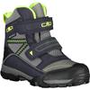 Winterboots CMP "KIDS PYRY SNOW BOOT WP", Damen, Gr. 35, schwarz (antracite, ghiaccio), Synthetik, sportlich, Schuhe, wasserdicht