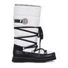 Snowboots LUHTA "TAHTOVA MS", Damen, Gr. 41, weiß, Textil, Synthetik, Leder, sportlich, Schuhe, Winterboots, Winterstiefel, Winterschuhe, wasserdicht und gefüttert