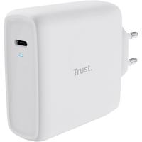 TRUST USB-Ladegerät Maxo USB-C 100W, weiß, B:2,9cm H:7cm T:10,5cm, Ladegeräte