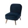 Fauteuil Bucolique Luxe Bleu