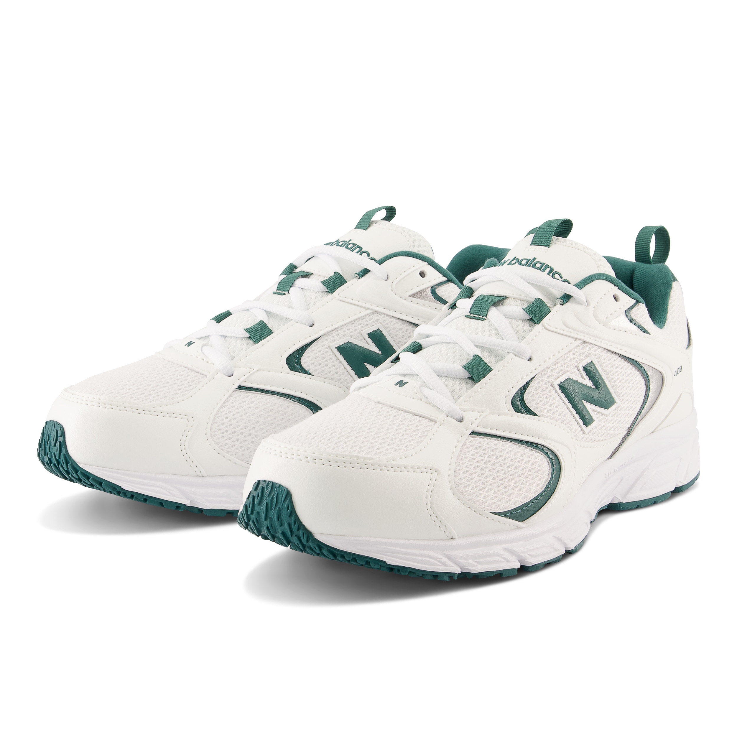 Sneaker NEW BALANCE "408", Gr. 44, grün (vintage teal), Synthetik, Textil, Schuhe, von dem New Balance 530 inspiriert, Topseller