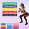 5 pièces Fitness bande élastique bande de résistance Yoga exercice formation gymnase Fitness sport