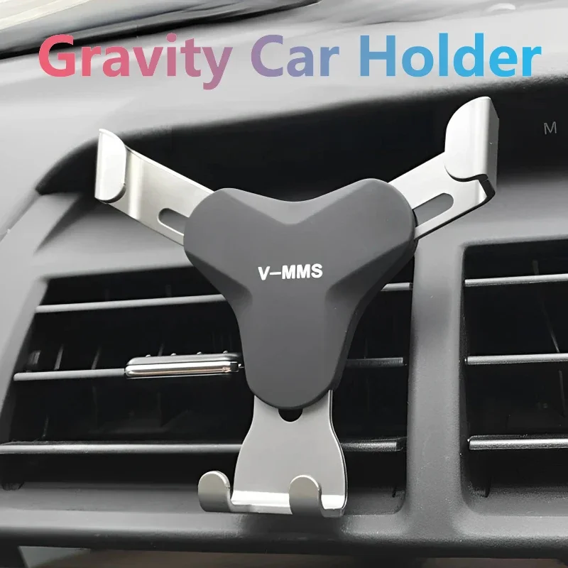 Schwerkraft-Autohalterung, Auto-Entlüftungs-Halterung, Clip-Halterung, Handy-Halterung, keine magnetische GPS-Handy-Ständer für iPhone 14, Xiaomi, Samsung Image