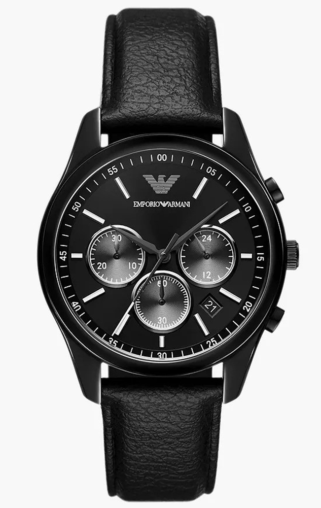 Emporio Armani Antonio Herren Schwarz Uhr AR11583 Image