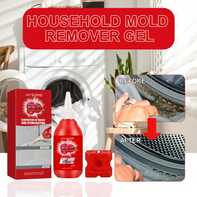 Jaysuing Wall Mold Mildew Remover Cleaner Caulk Gel Pool Tile Gap Spot Mold Remover Washing Machine