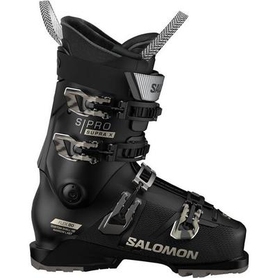 SALOMON Damen Ski-Schuhe ALP. BOOTS S/PRO SUPRA X90 W GW Bk/L Br, Größe 24 in Schwarz