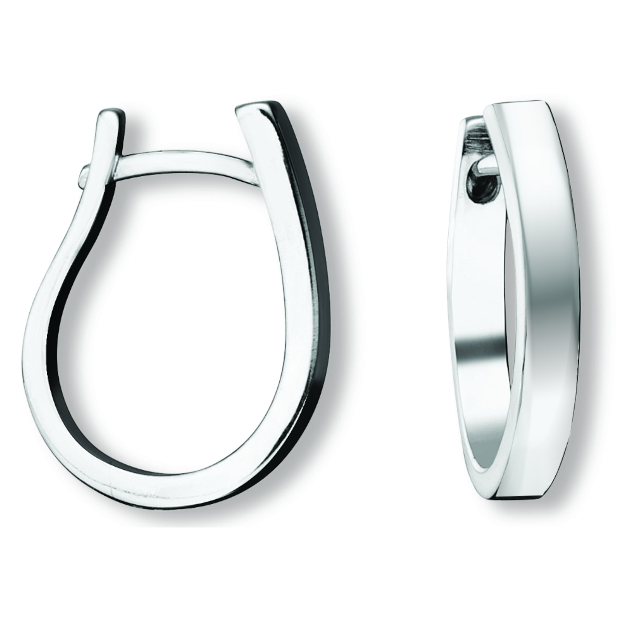 Paar Creolen ONE ELEMENT "Ohrringe Creolen aus 925 Silber Ohrringe Creolen aus 925 Silber", silber, Ohrringe, Damen, Damen, Silber 925 (Sterlingsilber), Sanfte Linie – unaufdringlich und geschmackvoll