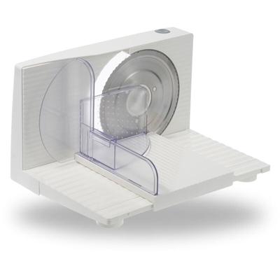 Sommertal Allesschneider AS170 150W Edelstahlmesser mit Wellenschliff,klappbar platzsparend, Image