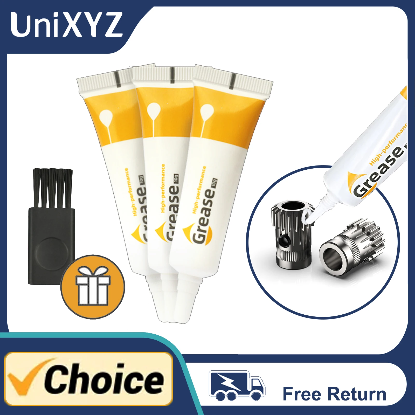 3D Drucker Fett Hohe Temperatur Schmieröl Für Bambulab Creality Extruder Getriebe Lager Pully Super Lube 3D Drucker Fett Image