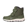 Winterstiefel TROLLKIDS "KIDS HAFJELL WINTER BOOTS", Gr. 37, grün (moss), Synthetik, mehrfarbig, sportlich, Schuhe, wasserdicht, Klettverschluss, reflektierende Details
