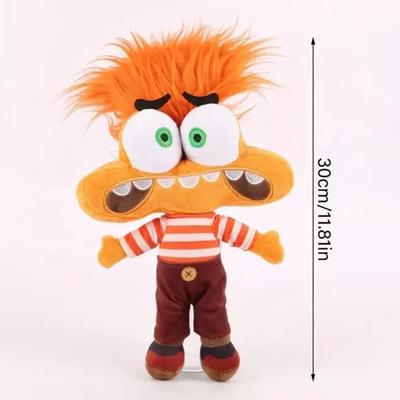 Disney Toys | Last One Left Inside Out 2 Anxiety Plush Stuffed Toy Kids Disney Movie Character | Color: Brown/Orange | Size: Osbb