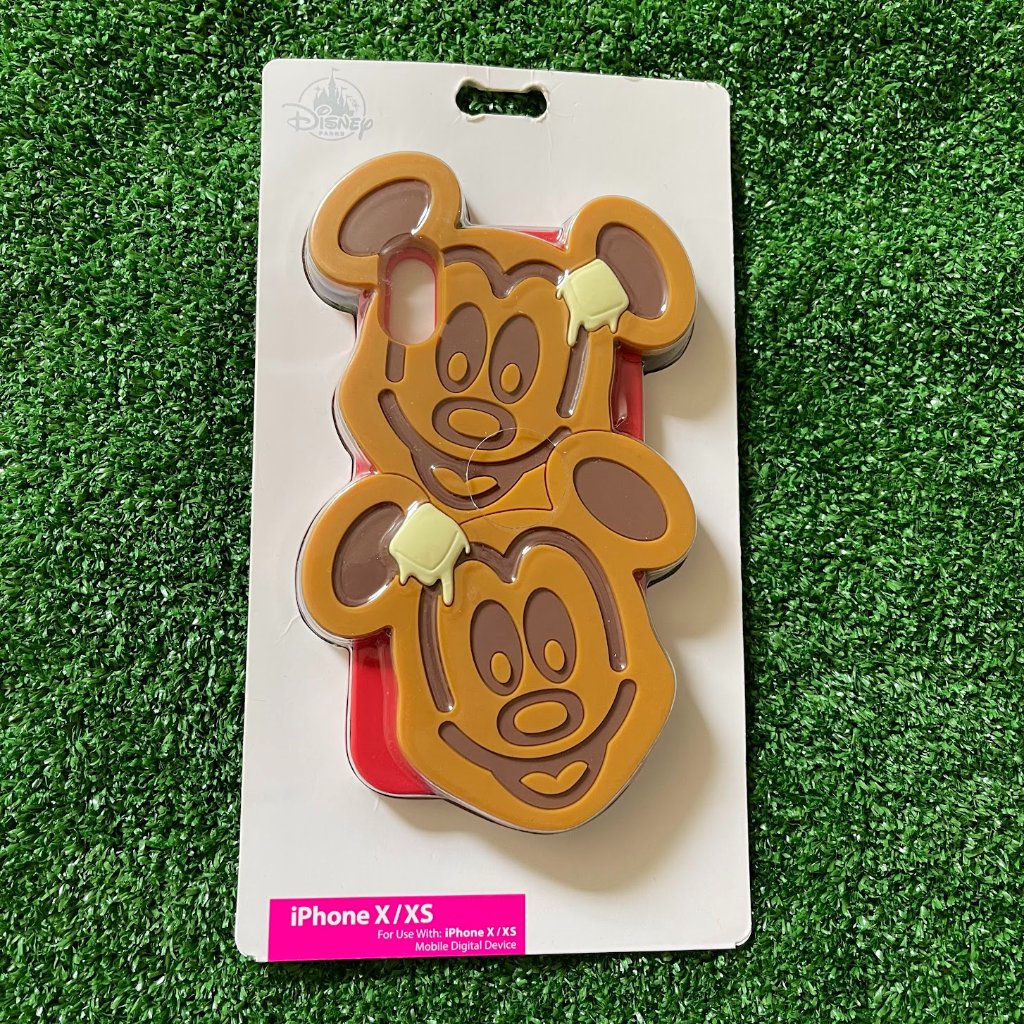 Disney Cell Phones & Accessories | Disney Parks D-Tech Mickey Mouse Waffle 3d Iphone X/ Xs Cellphone Case Cover New | Color: Red/Tan | Size: Iphone X/Xs
