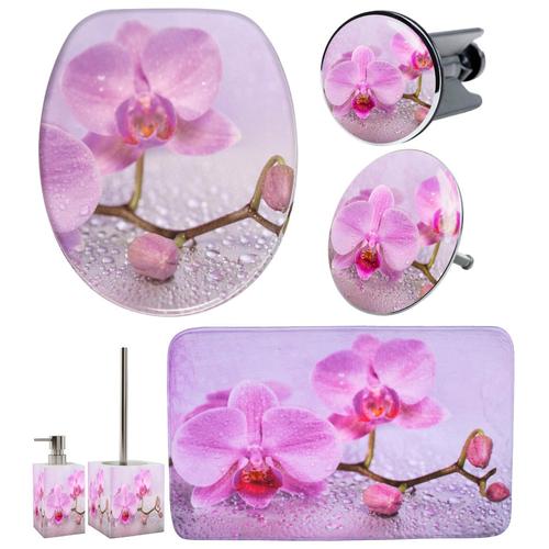 Badaccessoire-Set SANILO ""Blooming"" Badaccessoires-Sets rosa