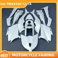 Carene moto per TMAX530 2012 2013 2014 TMAX-530 12 13 14 Plastica ABS Street Sport Stampo ad iniezione Bianco Aftermarket