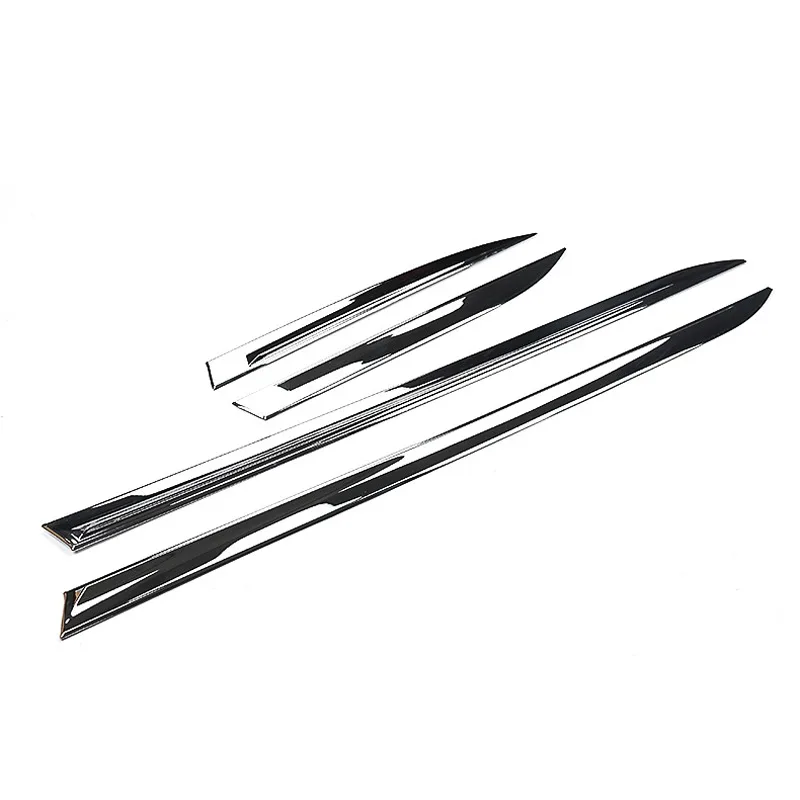 Per Jeep Grand Cherokee 2014-2018 ABS Cromato Sportello Laterale Del Corpo Molding Copertura Trim 4PCS Accessori Esterni