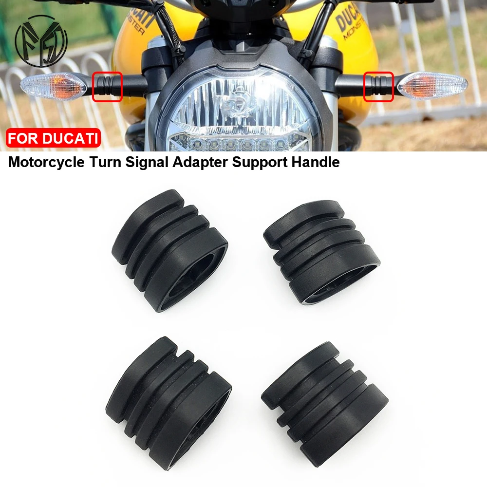Maniglia di supporto dell'adattatore per indicatori di direzione del motociclo per DUCATI Monster 695 696 796 797 821 1100/S/EVO 1200