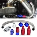 Linea di ritorno scarico olio intrecciato in acciaio turbo 10AN AN10 T3 T4 T04E T70 T60 T61 GT35