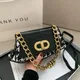 Borsa a tracolla da donna vintage 2025 Designer Borse a tracolla di marca di lusso Borse da donna con manico superiore Borse di marca a catena di moda da donna