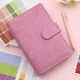 Raccoglitore per buste contanti con motivo coccodrillo, pianificatore di budget, con buste budget, tasche raccoglitore A6, portafoglio per buste contanti per il budget