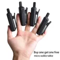 2pz Mini walkie talkie UHF VHF telsiz Ham Radio Hf Ricetrasmettitore Radio cb Comunicatore micro accumulo Walkie-Talkie