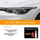 2 pz fari auto pellicola protettiva tinta fumo nero trasparente TPU adesivo per Volkswagen VW Golf 8