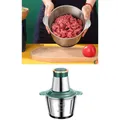 Smerigliatrice elettrica per uso domestico commerciale di grande capacità tritacarne in acciaio inossidabile elettrodomestici da cucina robot da cucina Dropship